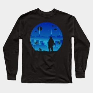 Entering Night City female Long Sleeve T-Shirt